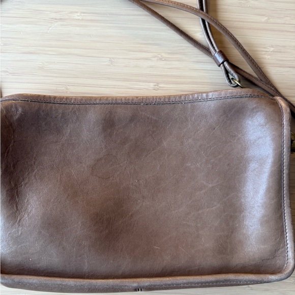 Coach Brown Leather Crossbody Bag - Picture 2 of 8
